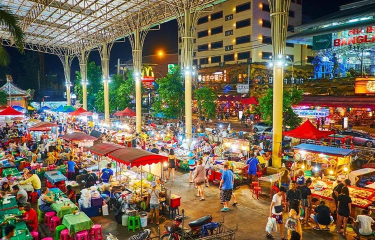 بازار اخر هفته پوکت