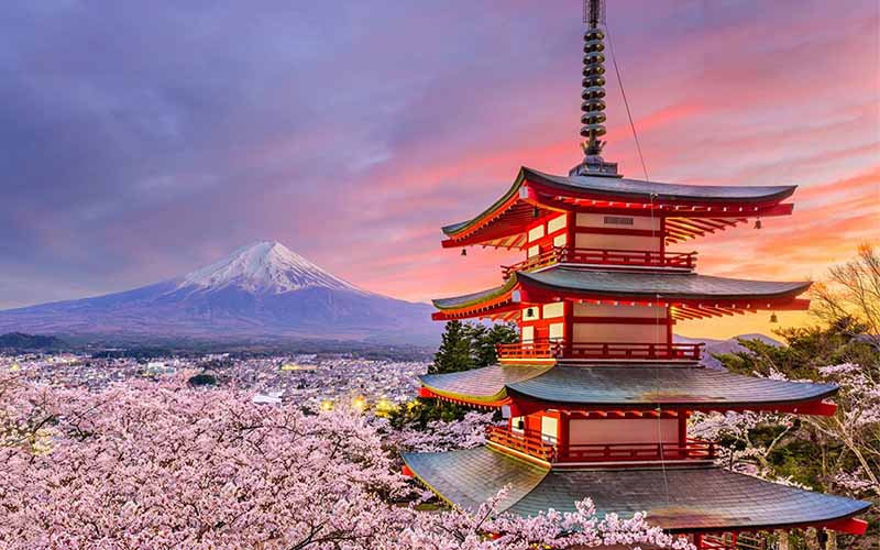 تور ژاپن و تماشای شگفتی‌های طبیعت و آثار تاریخی اعجاب‌انگیز